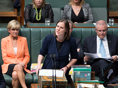 Photo of Kelly O'Dwyer as Miniter for Women